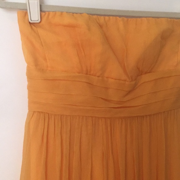 J.Crew Silk Crepe Strapless Dress, Size 2 - Picture 2 of 5
